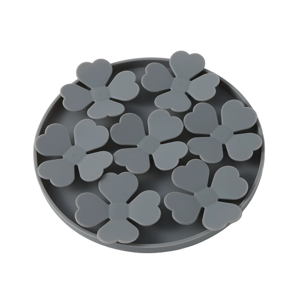 PT-002 NBLK 硅胶宠物慢食垫